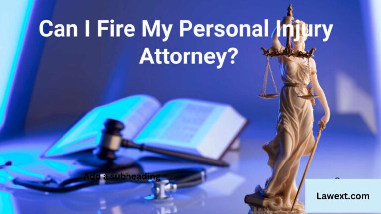 Can You Fire a Personal Injury Lawyer