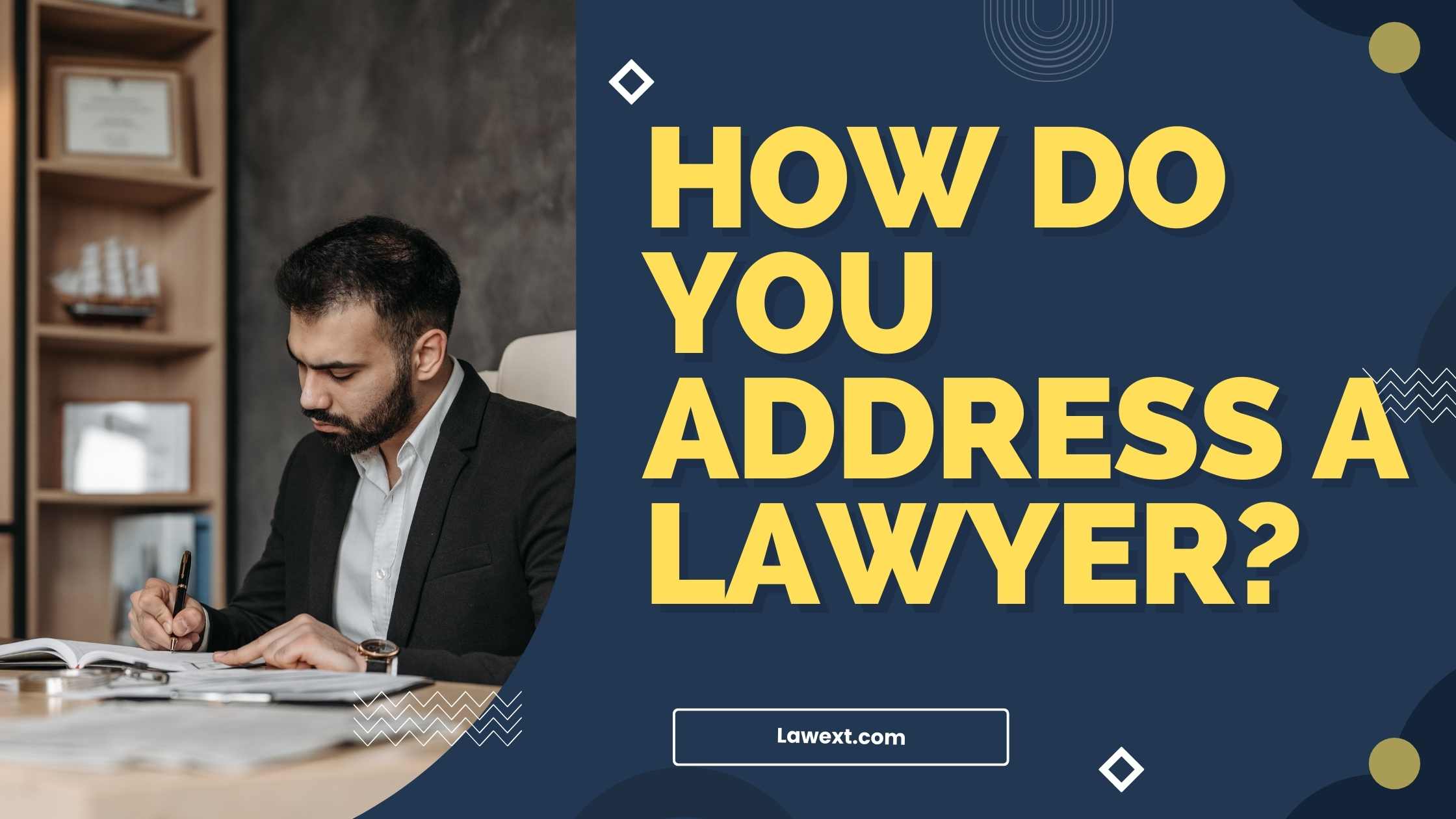 How Do You Address a Lawyer?