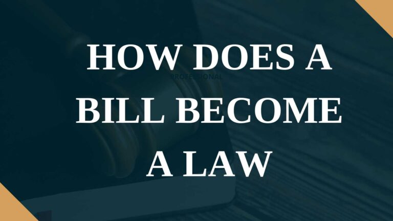 How Does a Bill Become a Law