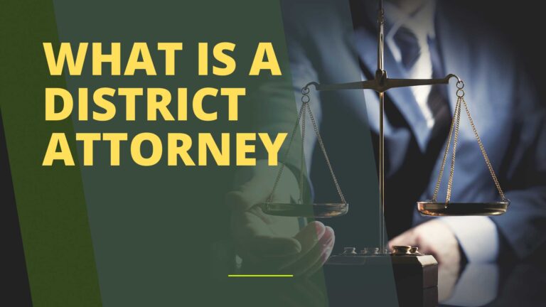 What is a District Attorney